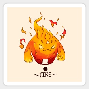 Elemental of Fire Sticker